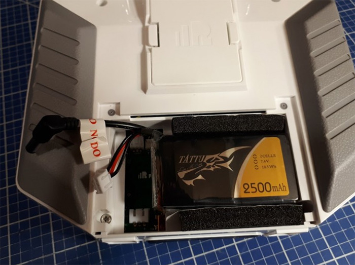 �˾���ũ  [TATTU] 7.4V 2500mah ��Ƭ������ ���͸� - �꼡 ����, Ÿ��Ͻ� QX7 ������ ��밡�� 2
