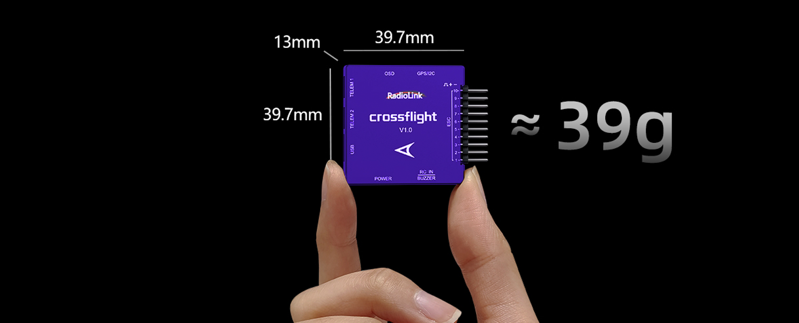 �˾���ũ  [RadioLink] crossflight ������Ʈ�ѷ� + TS100 Mini M10N GPS 16