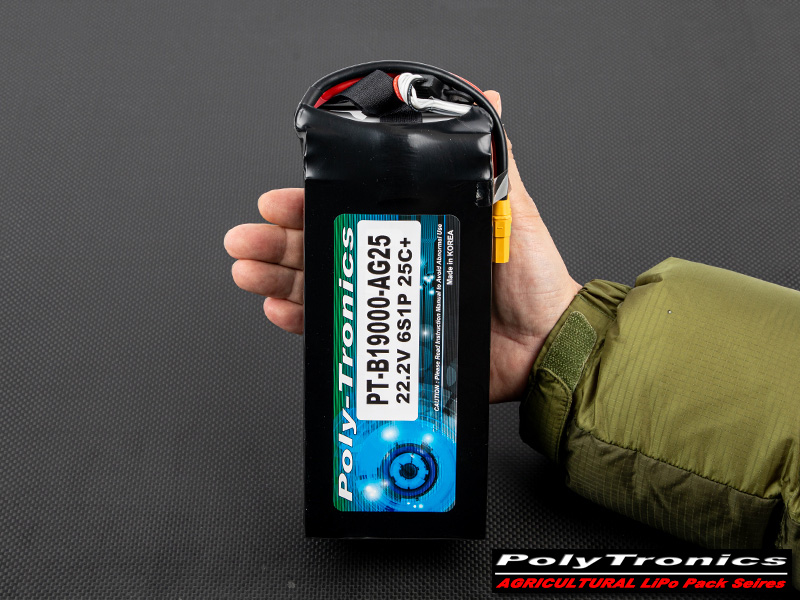¾Ë¾¾¹ðÅ© PT-B19K-AG25-6S PT-B19000-AG25 (22.2V, 6S1P, 25C+/XT90) ¸®Æ¬Æú¸®¸Ó ¹èÅ͸® 2