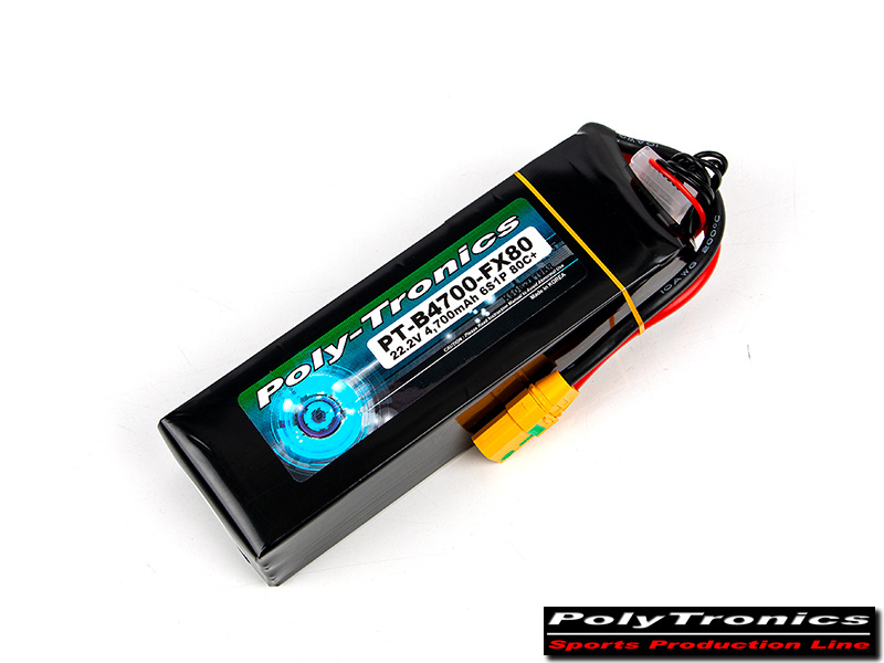 �˾���ũ PT-B4700-FX80-6S PT-B4700-FX80 (22.2V, 6S1P, 80C+/JST-XT/XT90S) ��Ƭ������ ���͸� - XT90 ��Ƽ����ũ 2