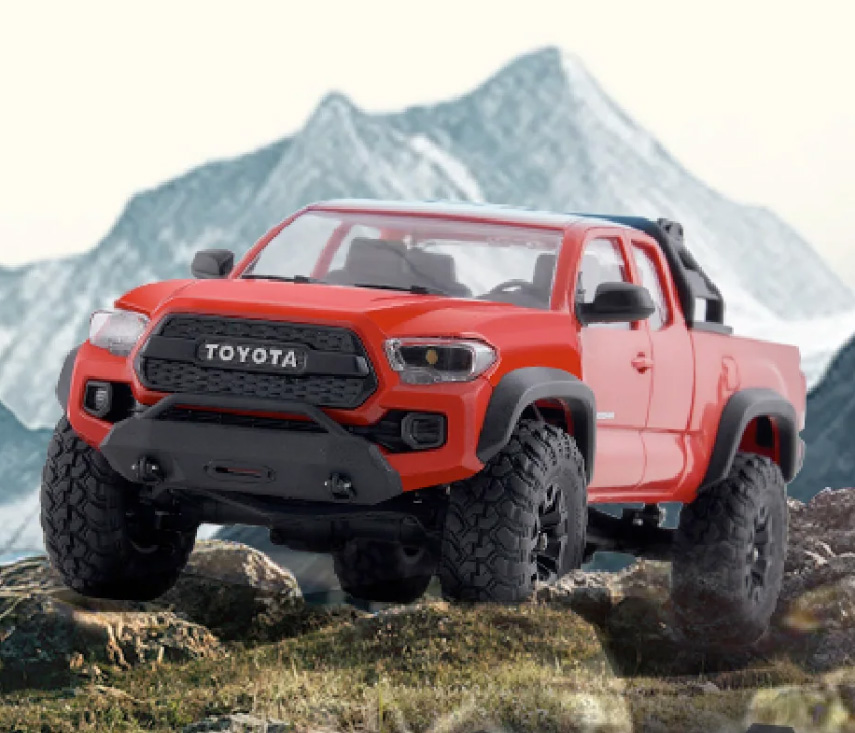 �˾���ũ C3518-AR [ROC HOBBY] FMS 1:24 FCX24M Toyota Tacoma Red Body Assembly 1