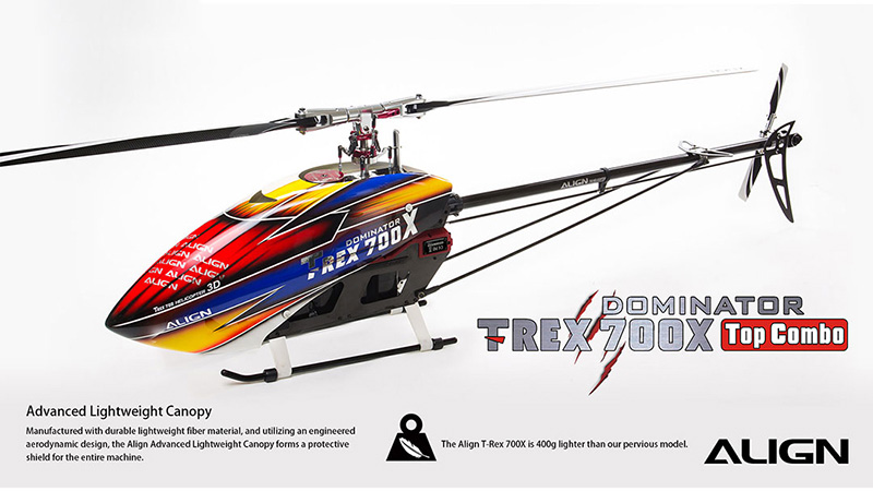 �˾���ũ RH70E35XW [ALIGN] T-Rex700X Dominator TOP Combo 4