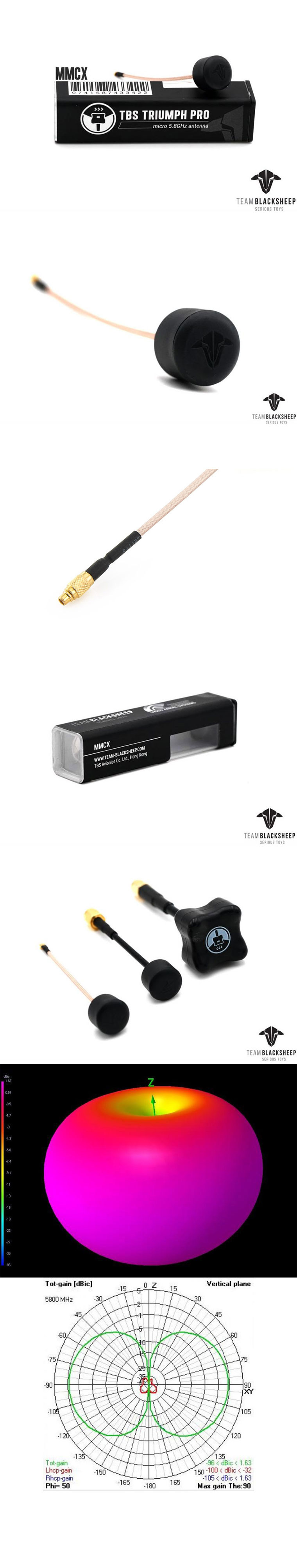 �˾���ũ TBS_TP_MMCX [TBS] Triumph Pro 5.8G Antenna(MMCX) 1