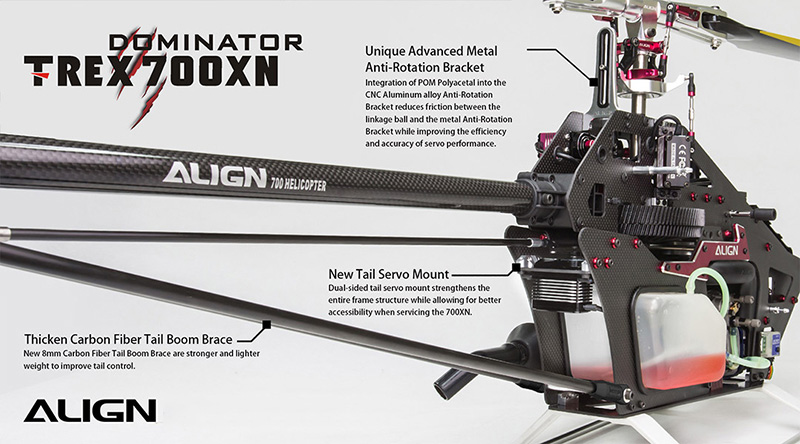 �˾���ũ RH70N11XW [ALIGN] T-Rex700XN Nitro Combo 15