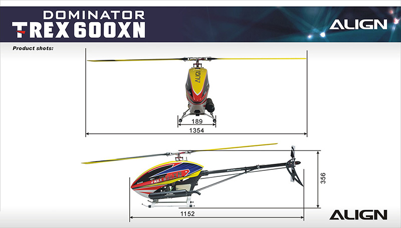 �˾���ũ RH60N07XW [ALIGN] T-REX600XN Combo 3