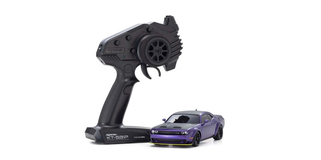 �˾���ũ KY32621PU [KYOSHO] ���� MA-020r/s DODGE CHALLENGER SRT Purple �̴��� MINI-Z 9