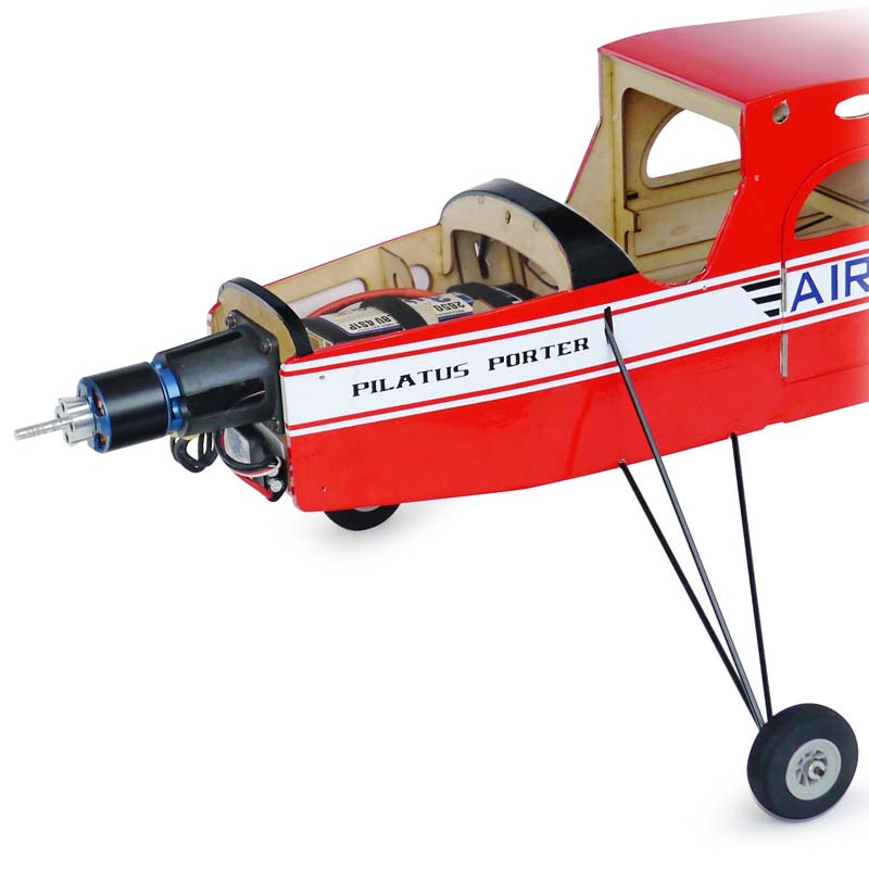 �˾���ũ A340-RED [World Model] 1625mm �ʶ����� ���� PC6 ����/���� ��� ARF Kit 4
