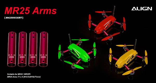 �˾���ũ M425003XRT [ALIGN] MR25 Arms - Red 1