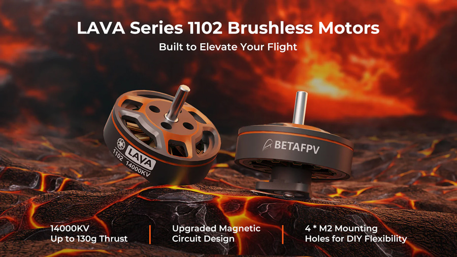 �˾���ũ  BETAFPV LAVA Series 1102 14000KV ���� (1pcs) 1