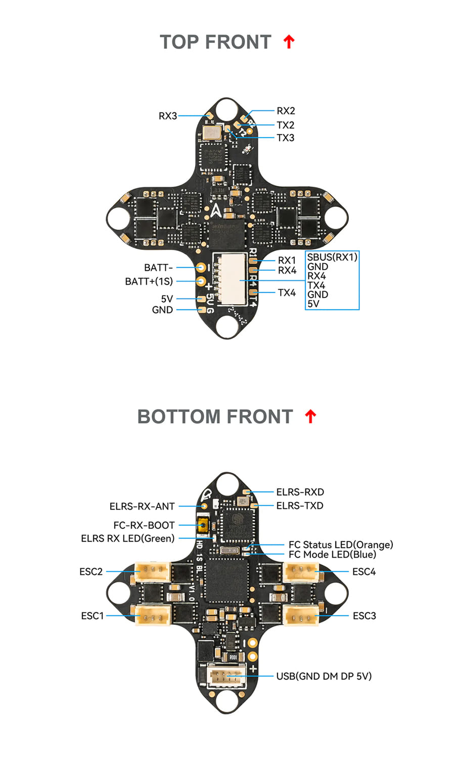 �˾���ũ  BETAFPV Matrix 1S 3IN1 �ö���Ʈ ��Ʈ�ѷ� 2
