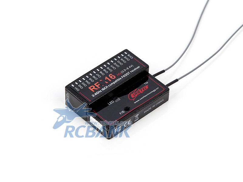 �˾���ũ CT-RFA16 [Futaba ȣȯ] RFA16 16ä�� FASST ȣȯ ���ű� (High Voltage ����) 1
