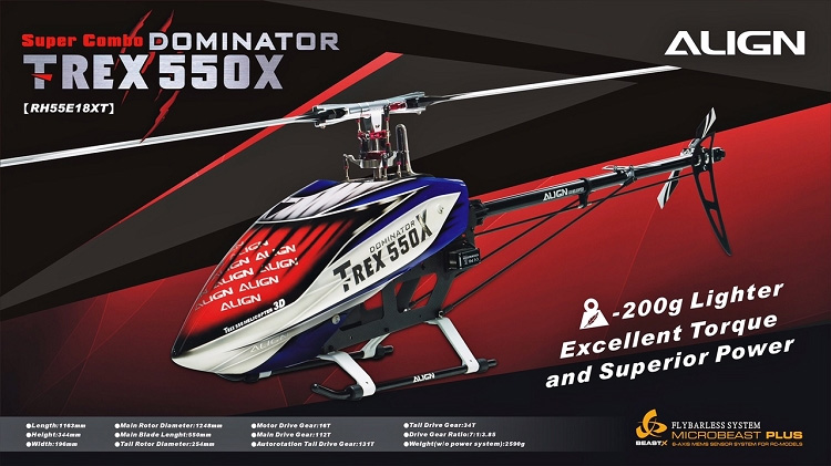 �˾���ũ RH55E18XW [ALIGN] T-Rex550X ���� �޺� 1
