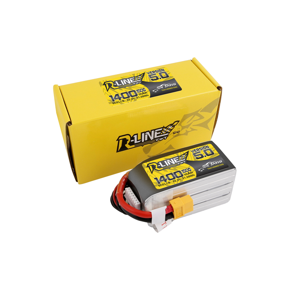 �˾���ũ  Ÿ�� �˶���5.0 6�� 22.2V 1400mAh 150C ��Ƭ������ ���͸� - XT60 4