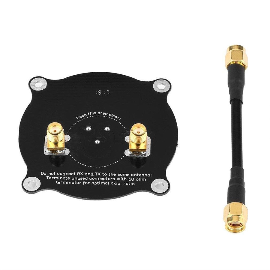 �˾���ũ SRAN-026 [TR] Ʈ���� �ǵ� ��ġ-1 5.8GHz 9.4dBi ���⼺ ������ FPV ���׳� 1