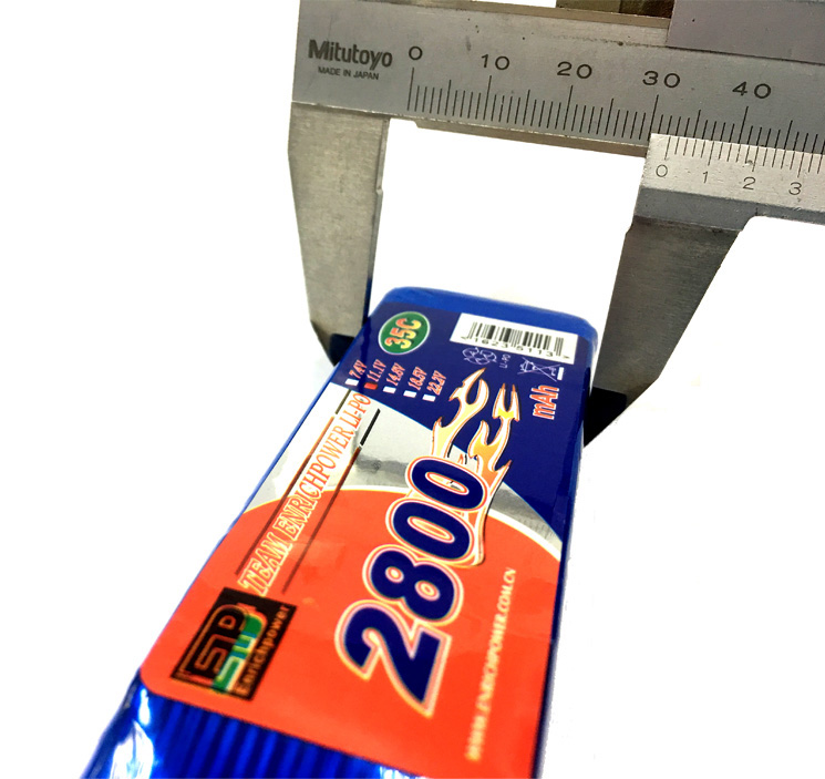 �˾���ũ  [EP POWER] 11.1V 2800mah 35C ��Ƭ������ ���͸� - EC3�� 2