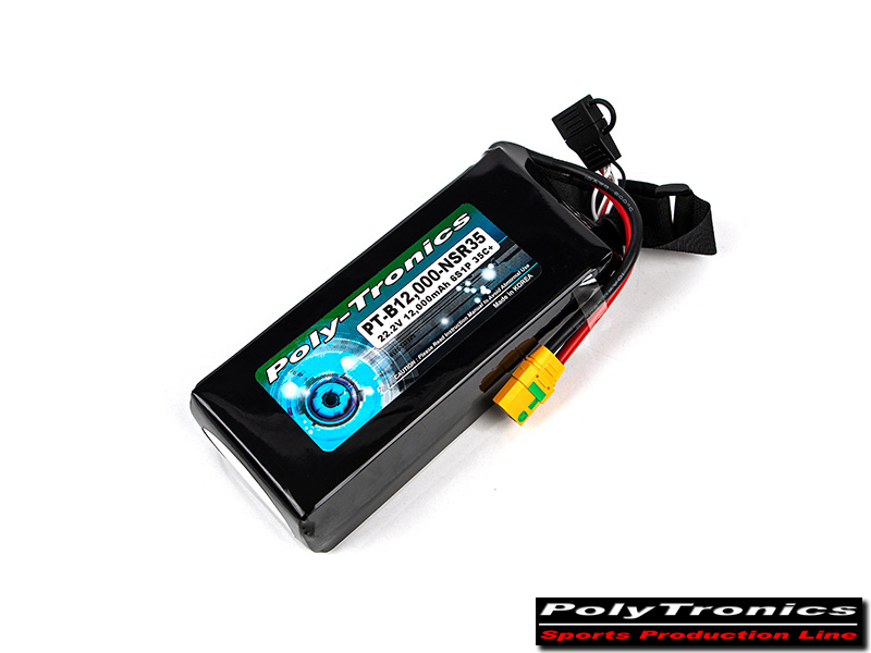 ¾Ë¾¾¹ðÅ© PT-B12000_NSR35-6S PT-B12000-NSR35 (22.2V, 6S1P, 35C+/JST-XT) - XT90 ¾ÈƼ½ºÆÄÅ© 2