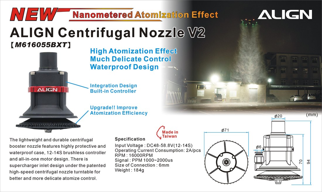 �˾���ũ M616055BXW [ALIGN] Centrifugal Booster Nozzle V2(���� �и��� ����) 1