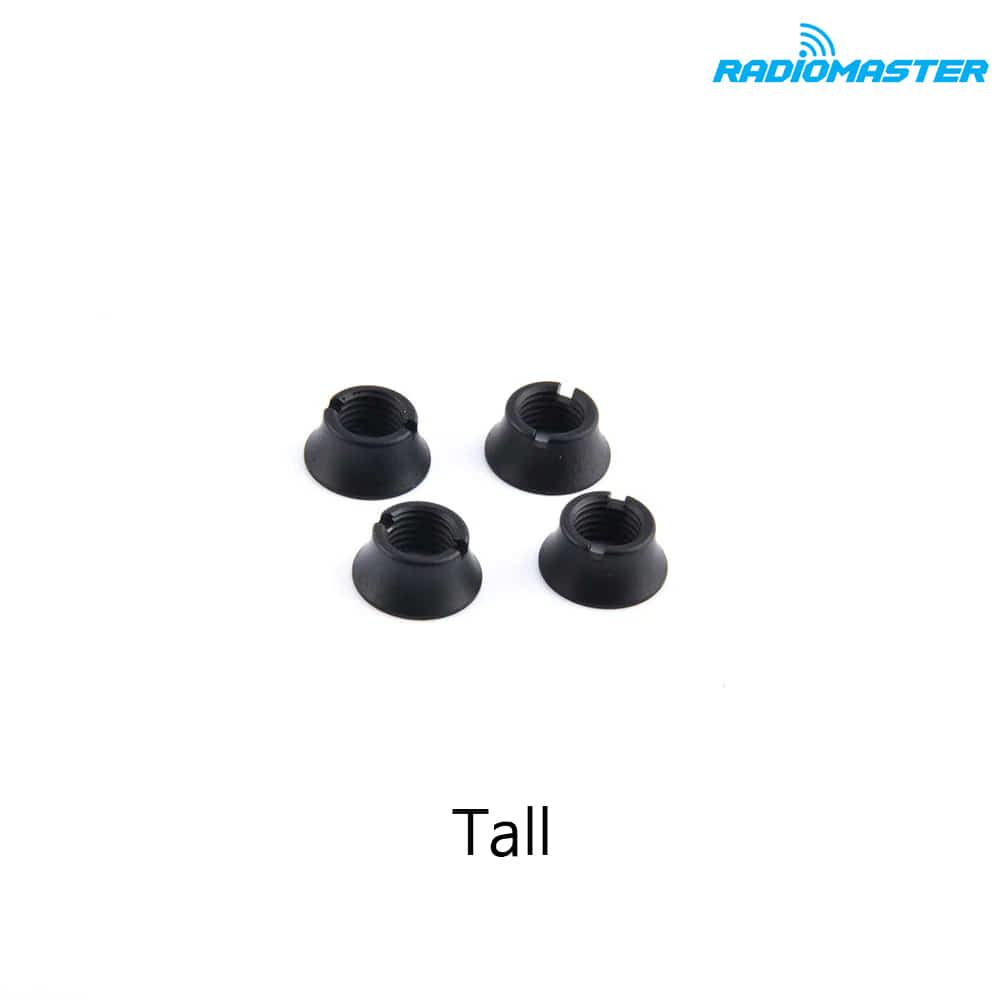 ¾Ë¾¾¹ðÅ© ¶óµð¿À¸¶½ºÅÍ TX16S¿ë Satin Black Switch Nuts (±ä »çÀÌÁî) 1