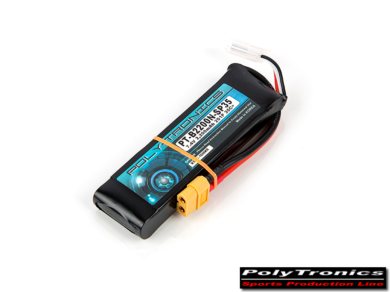 �˾���ũ PT-B2200_SP35_2S PT-B2200N-SP35 (7.4V, 2S1P, 35C+/JST-XT) ��Ƭ������ ���͸� - XT60 1