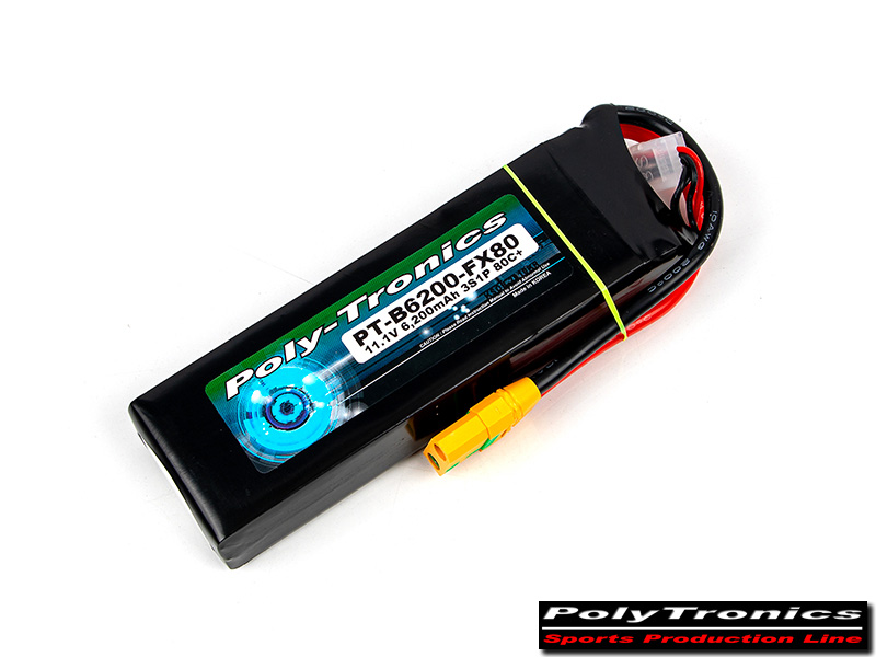 �˾���ũ PT-B5200_UKP55_3 PT-B6200-FX80 (11.1V, 3S1P, 80C+/JST-XT/XT90-S) ��Ƭ������ ���͸� - XT90 ��Ƽ����ũ 2