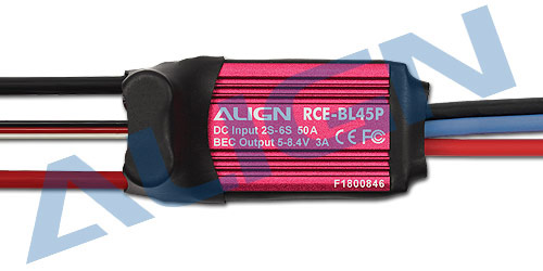 �˾���ũ HES45P01 [ALIGN] RCE-BL45P Brushless ESC(Governer Mode) 2