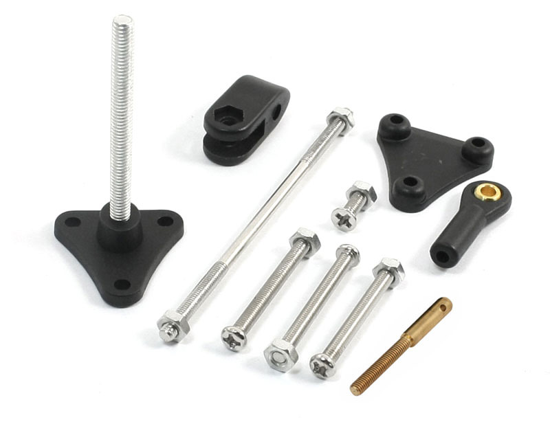 �˾���ũ  Adjustable Control Horns Clevis Bearing M4x50mm 1set 1