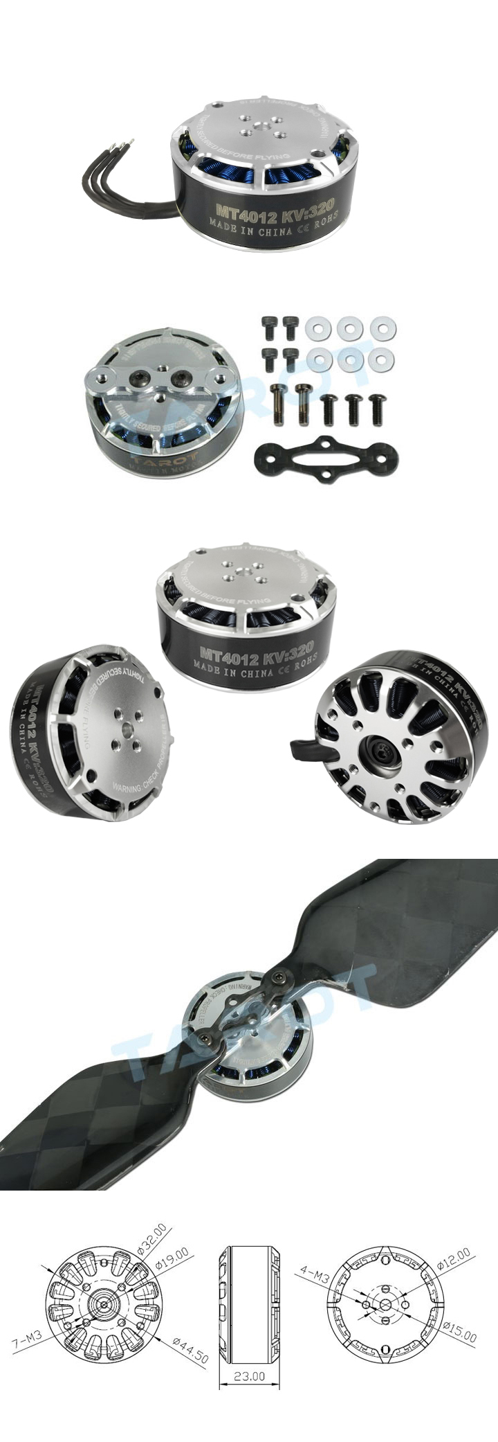 �˾���ũ TL40P12 [TR] Martin MT4012-320KV Enduro BL Motor 1