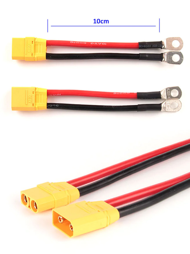 [�˾���ũ] ���� [Holybro] Ȧ����� PDB 300A �� XT90 ���� ���̺� (AWG10, 10cm) 1