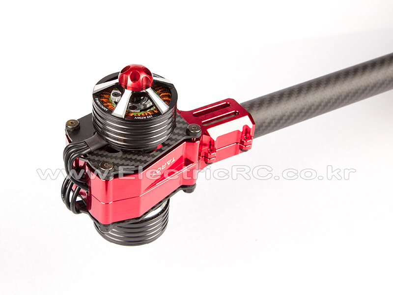 �˾���ũ TL96032-HG [TR] OCTO Rotor-X(Coaxial) Motor Mount for X8 (Black/��25mm/High Grade) 6
