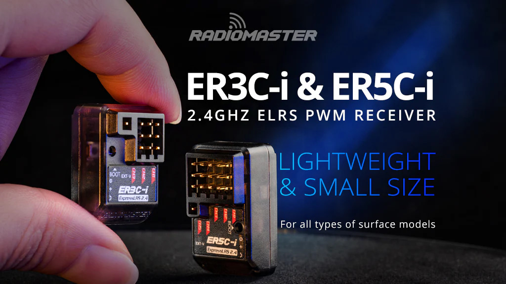 ¾Ë¾¾¹ðÅ© ¶óµð¿À¸¶½ºÅÍ ER5C-i ELRS 2.4GHz PWM 5ä³Î ¼ö½Å±â 2