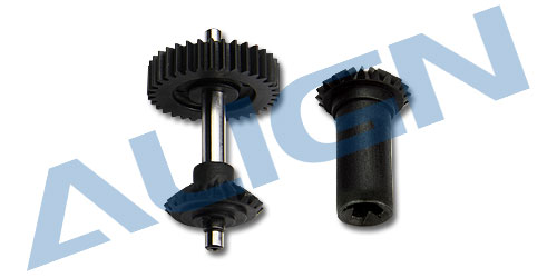 �˾���ũ H60G002AXW [ALIGN] T-Rex550/600E,EFL PRO M0.8 Torque Tube Front Drive Gear Set/34T 2