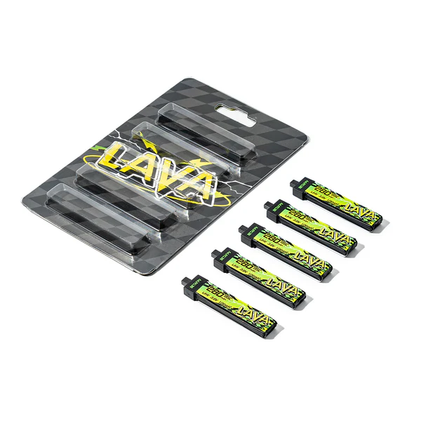 �˾���ũ  [BETAFPV] LAVA 1�� 3.8V 680mAh 95C LiHV ��Ƭ������ ���͸� (4��) 5