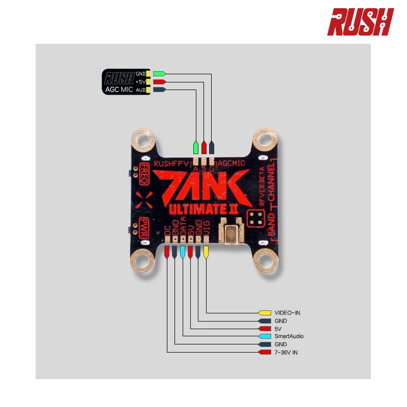 �˾���ũ  [Rush] Tank2 Ultimate 5.8GHz ����۽ź���(SmartAudio) (���Ŵ���) 4