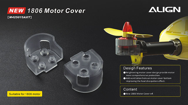 �˾���ũ M425015AXW [ALIGN] New MR25 1806 Motor Mount LED Light Cover 1