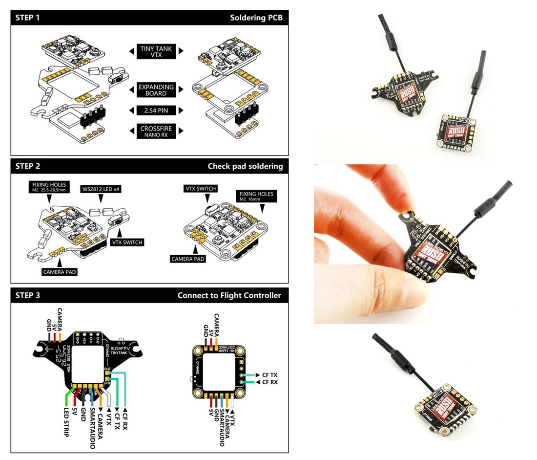 �˾���ũ  [Rush] ���� Tiny Tank 5.8GHz ����۽ź��� - SmartAudio 2