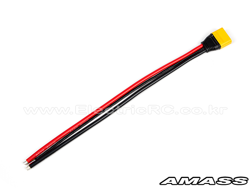 �˾���ũ AM-AS150UW-M55 [Amass] AS150UW Anti-Spark/HASP Wire Harness Set(ESC/Recharger Side/550mm/DP) 2