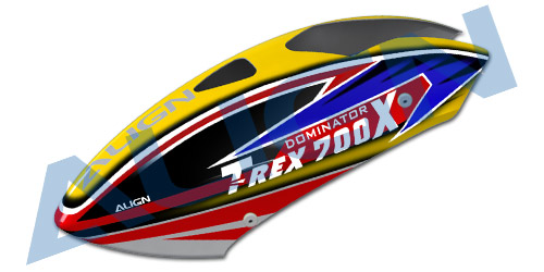 �˾���ũ HC7662T [ALIGN] T-Rex700X Painted Canopy 3