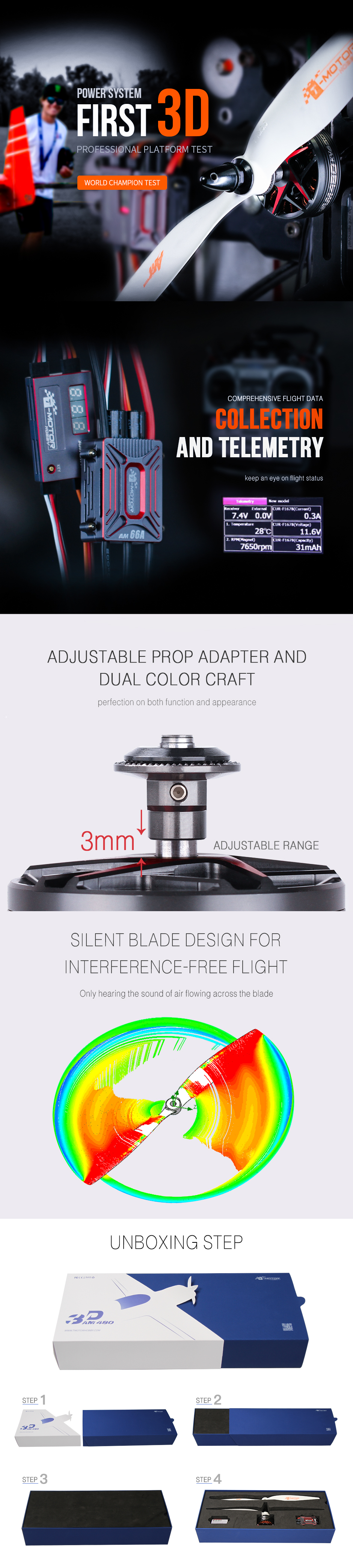 �˾���ũ  [T-MOTOR] AM480 3D Combo (900KV) 1