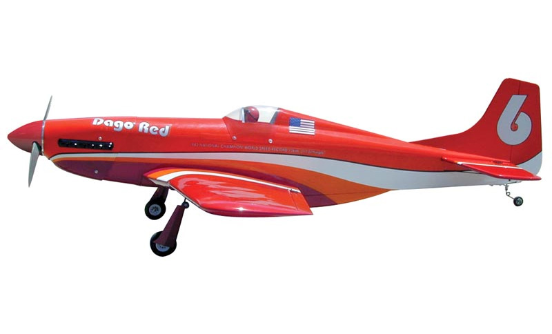 �˾���ũ  [World Models] 1460mm Dago Red Mustang 46 ARF Kit 4