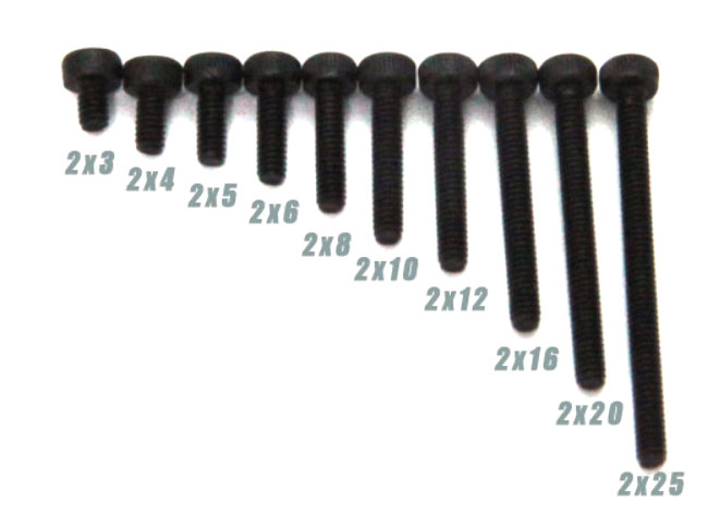 �˾���ũ  M2x6mm ���� ���� (10����) 1