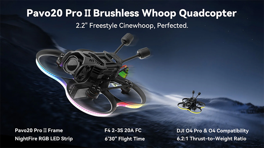 �˾���ũ  BETAFPV Pavo20 PRO ll ����������(ELRS, DJI O4 )