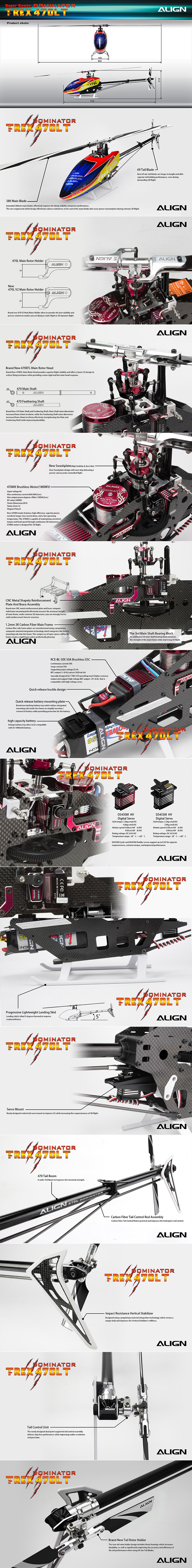 �˾���ũ RH47E09XT [ALIGN] T-Rex470LT ���̳����� ���� �޺� - ��ũƩ�� ����! (���͸� ����) 4