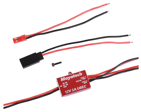 �˾���ũ MY-12V-Red [Mayatech] 12V 3A UBEC ���а��� ���ַ����� (�Է� 13~28V) 5