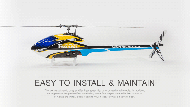�˾���ũ HF4510TAIL [ALIGN] T-Rex450L Speed Fuselage Tail Only (RED) - ���� �Ǹ�! 4