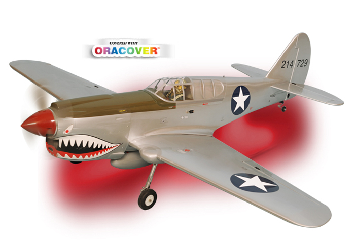 �˾���ũ  [Phoenix] 1615mm P-40 ŰƼȣũ Kitty Hawk GP/EP 90 or 20cc ARF Kit 1