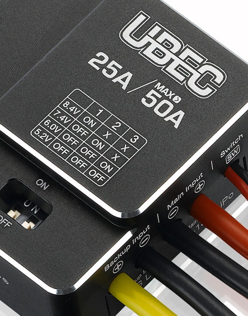 �˾���ũ 30606000/UBEC-25A-HV [HOBBYWING] UBEC 25A ���ַ����� (3S~18S/HV) - �ִ� 50A ���뷮 BEC 3