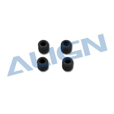 [ALIGN] T-Rex250 Landing Skid Nut (Black)