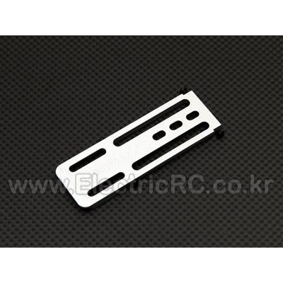[TR] T-Rex450 Pro V2 Metal Battery Mount (Silver)