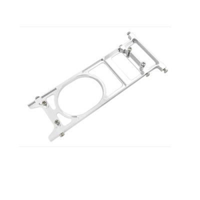 CNC AL Bottom Frame Set (Silver) - Blade 180 CFX
