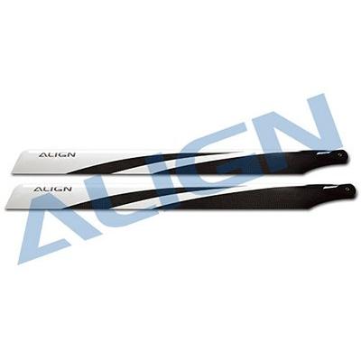 [ALIGN] 425F Carbon Fiber Blades for T-Rex500